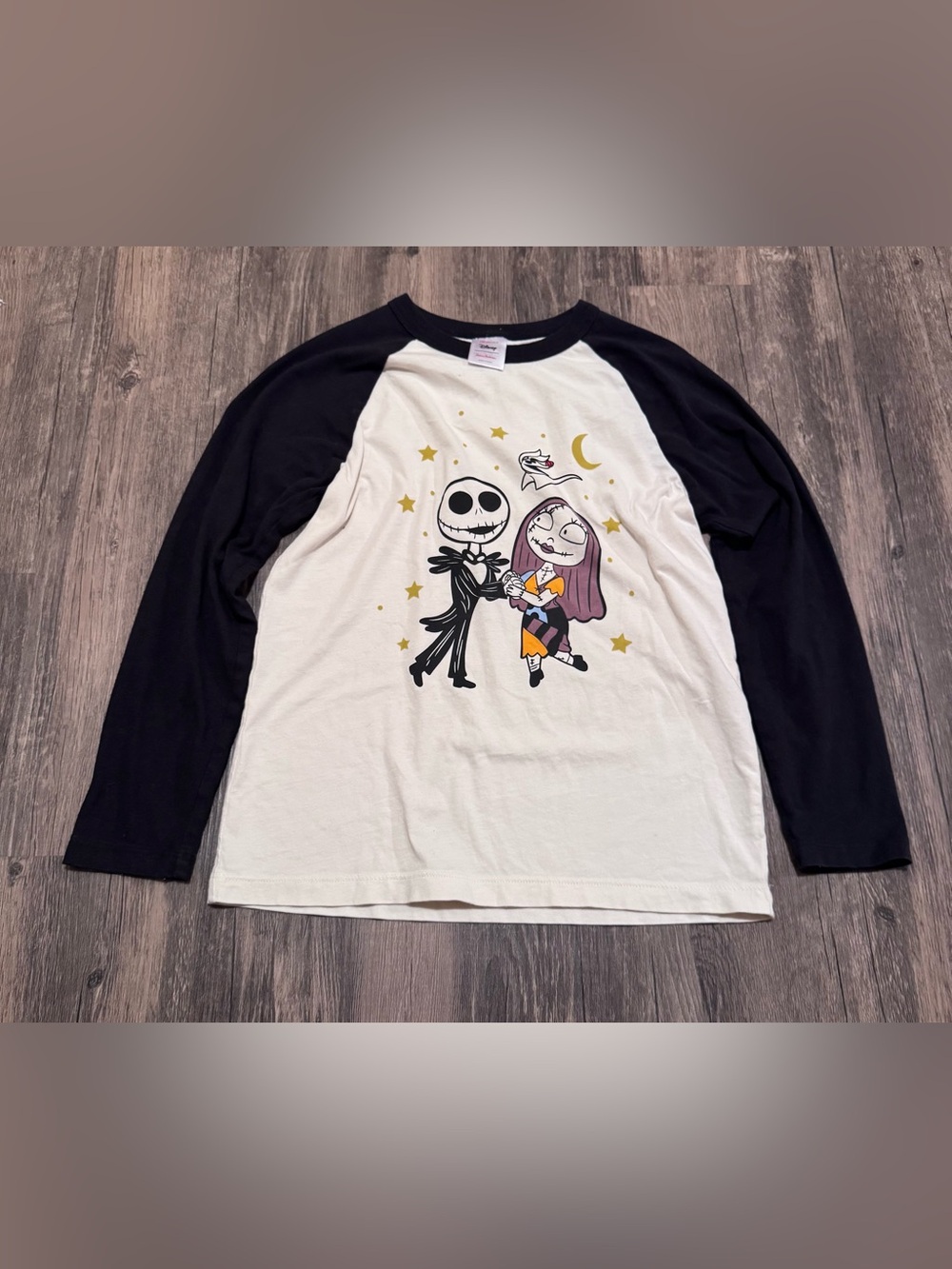 Hanna Andersson Jack Skeleton Nightmare Before Christmas 8 130 Long Sleeve Tee